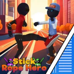 Play Stick Rope Hero Game